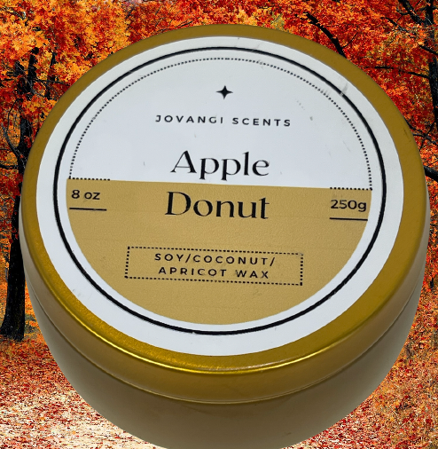Apple Donut Candle