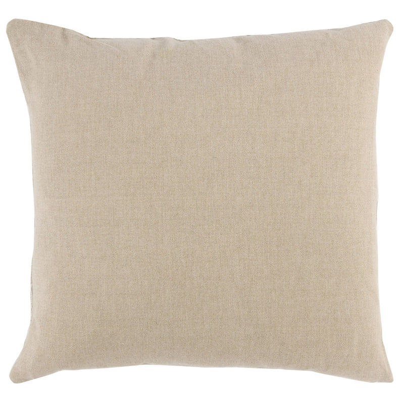 22" x 22"Tan/Ivory Pillow Cover Only